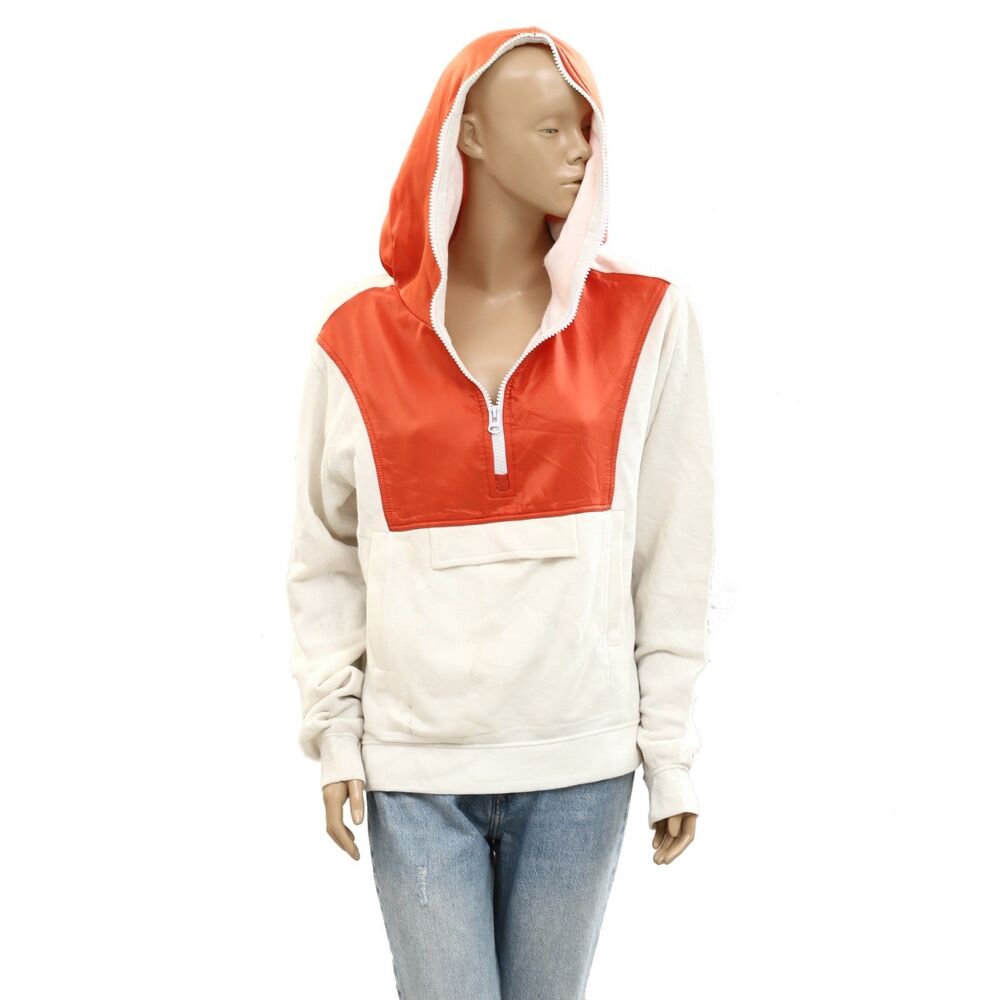 Free People FP Movement Pride Hoodie Jacket Top Pullover Oversized XS New 284936